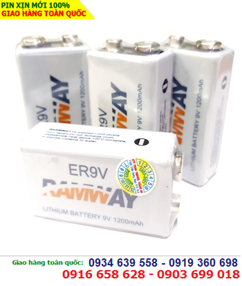  RAMWAY ER-9V; Pin nuôi nguồn PLC RAMWAY ER-9V lithium 9.0v 1200mAh chính hãng 